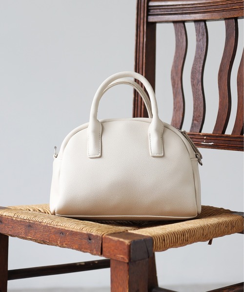 deux amour（ドゥーザムール）の「ミニボストンバック（ボストンバッグ・レディース・ブラック/ベージュ/アイボリー・FREE）」の13枚目の写真