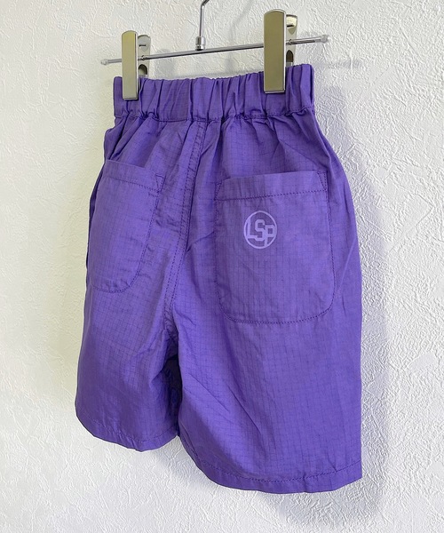 Life Support Products（ライフサポートプロダクツ）の「リップストップショートパンツ（80～150cm）（その他パンツ・キッズ・レッド/グリーン/パープル/ライトブルー/キャメル/ブラック・100/130/90/80/150/140/110/120/95）」の4枚目の写真