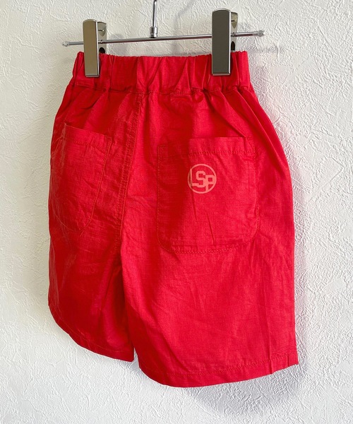 Life Support Products（ライフサポートプロダクツ）の「リップストップショートパンツ（80～150cm）（その他パンツ・キッズ・レッド/グリーン/パープル/ライトブルー/キャメル/ブラック・100/130/90/80/150/140/110/120/95）」の6枚目の写真