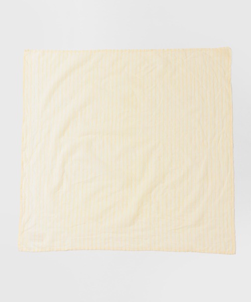 siiwa(シーワ)の「siiwa カディ先染めストライプシャツプルオーバー(シャツ/ブラウス・レディース・ブルー/イエロー・ONE)」の11枚目の写真