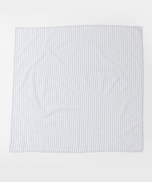 siiwa(シーワ)の「siiwa カディ先染めストライプシャツプルオーバー(シャツ/ブラウス・レディース・ブルー/イエロー・ONE)」の13枚目の写真