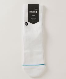 STANCE | STANCE SOCKS スタンスソックス ICON QUARTER A356A21IQT#WHT WHITE(ソックス/靴下)