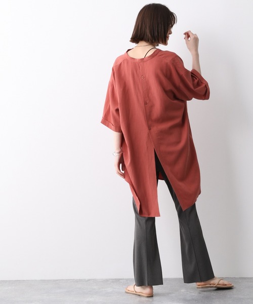 A part by（アパートバイ）の「コットンオーガビッツアシメカップ付きキャミソール　949671（キャミソール・レディース・アイボリー/ブラック/グレー系その他3・MEDIUM/LARGE）」の6枚目の写真