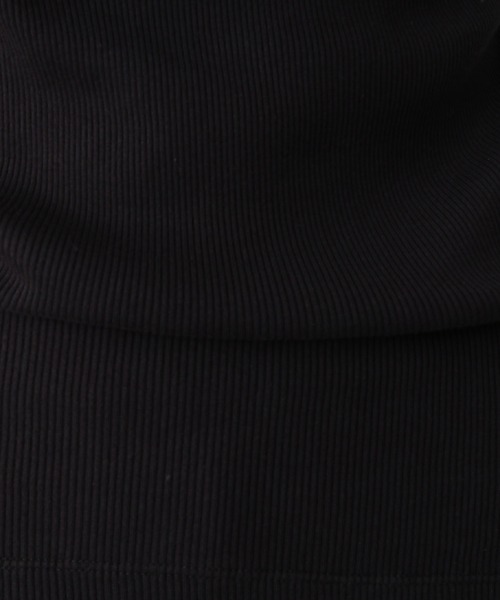 A part by（アパートバイ）の「コットンオーガビッツアシメカップ付きキャミソール　949671（キャミソール・レディース・アイボリー/ブラック/グレー系その他3・MEDIUM/LARGE）」の7枚目の写真