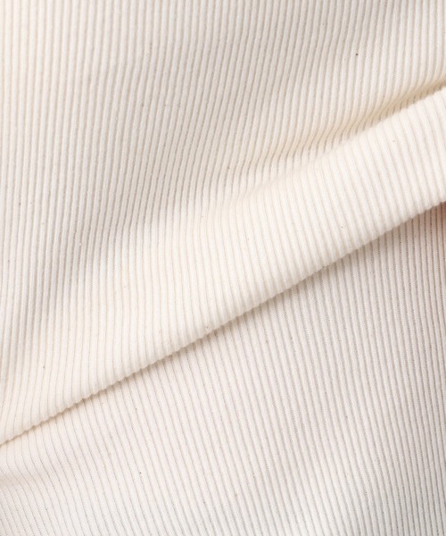 A part by（アパートバイ）の「コットンオーガビッツアシメカップ付きキャミソール　949671（キャミソール・レディース・アイボリー/ブラック/グレー系その他3・MEDIUM/LARGE）」の5枚目の写真