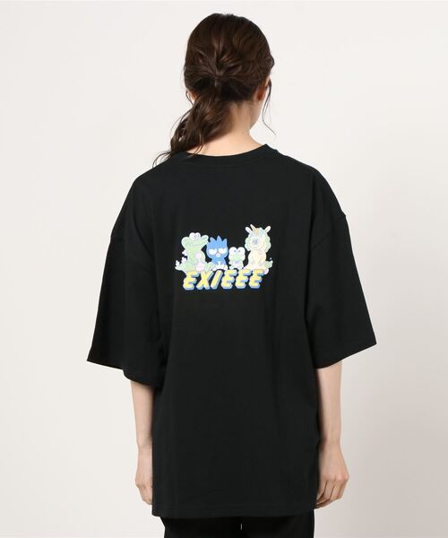 EXIEEE（イグジー）の「サンリオキャラクターズバックプリントT（Tシャツ/カットソー・レディース・サックスブルー/ホワイト/ブラック・LARGE/SMALL/MEDIUM）」の22枚目の写真