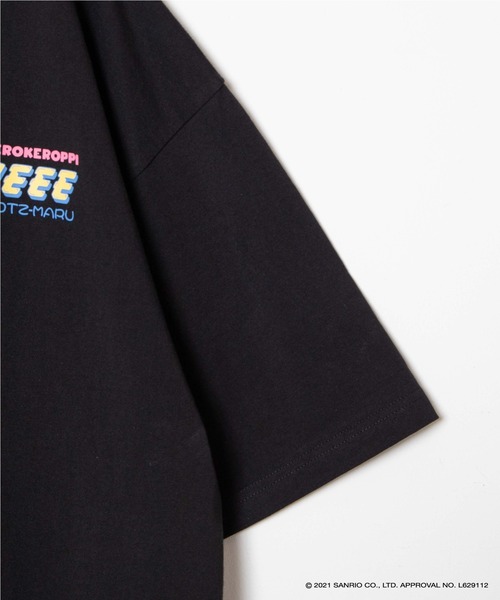 EXIEEE（イグジー）の「サンリオキャラクターズバックプリントT（Tシャツ/カットソー・レディース・サックスブルー/ホワイト/ブラック・LARGE/SMALL/MEDIUM）」の13枚目の写真