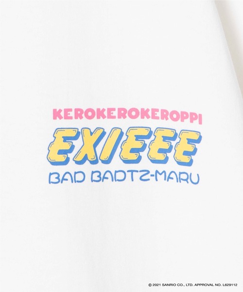 EXIEEE（イグジー）の「サンリオキャラクターズバックプリントT（Tシャツ/カットソー・レディース・サックスブルー/ホワイト/ブラック・LARGE/SMALL/MEDIUM）」の17枚目の写真