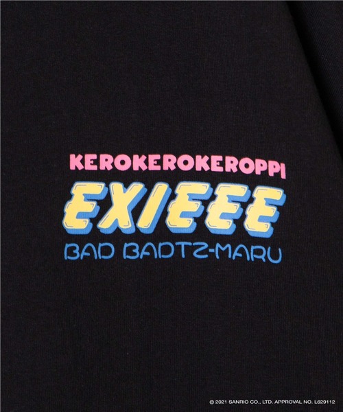 EXIEEE（イグジー）の「サンリオキャラクターズバックプリントT（Tシャツ/カットソー・レディース・サックスブルー/ホワイト/ブラック・LARGE/SMALL/MEDIUM）」の19枚目の写真