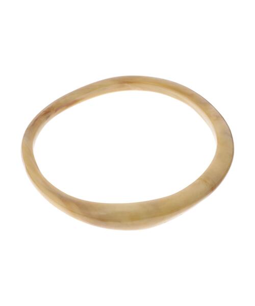 AMERICAN HOLIC（アメリカンホリック）の「変形アクリルバングル（バングル/リストバンド・レディース・ベージュ/アイボリー/パープル・FREE）」の10枚目の写真