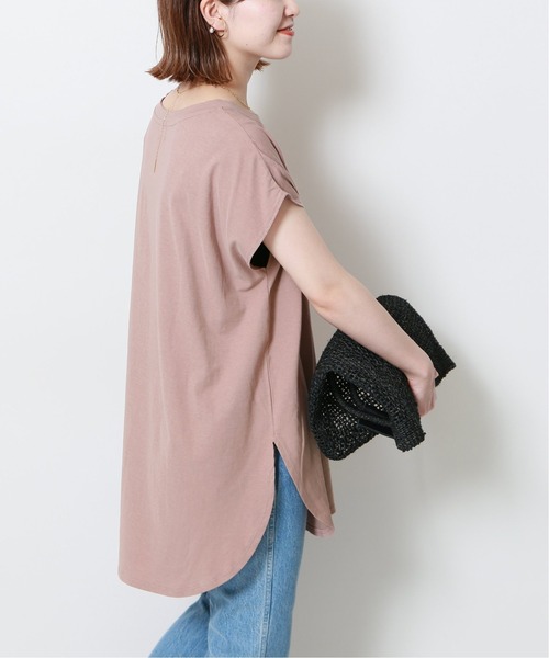 Spick & Span - 大人気完売★天笠コットンラウンドヘムカットソー Spick & Span（スピックアンドスパン）の「COOLTOUCHラウンド