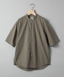 BEAUTY&YOUTH UNITED ARROWS | BY TANGO ストライプ テーパード バンドカラーシャツ(シャツ/ブラウス)