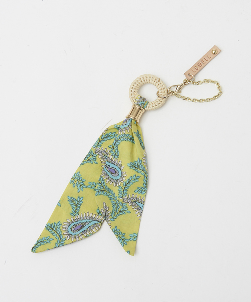 LOWELL things（ロウェル　シングス）の「リングスカーフチャーム（チャーム・レディース・オレンジ/アイボリー/イエロー・フリー）」の3枚目の写真