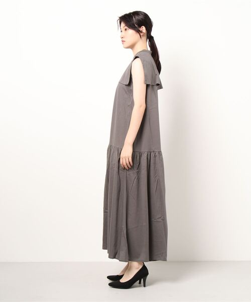 Doux ワンピースマーセライズコットン襟付きワンピース ワンピース Doux Archives ドゥアルシーヴ のファッション