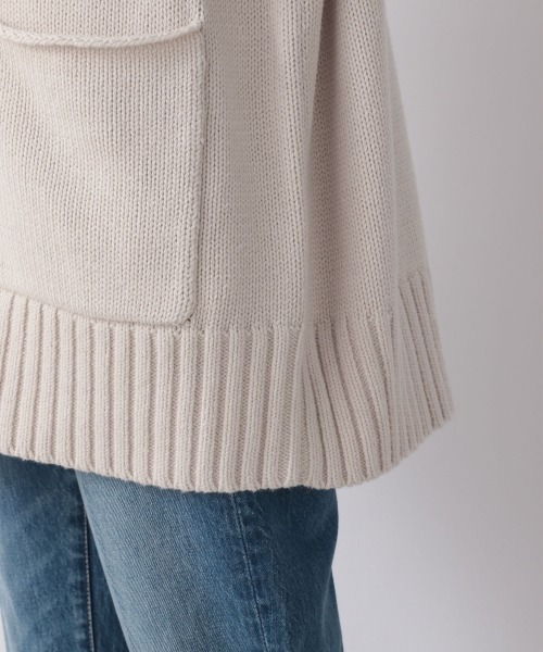 LOWRYS FARM(ローリーズファーム)の「3GミドルボタンVネックカーディガンLS 215740(カーディガン/ボレロ・レディース・ブラック/グレー/イエロー/アイボリー/ピンク/ライトグリーン/ブルー/レッド/ブラウン/ブルー系その他/グリーン/オレンジ/ホワイト系その他・FREE)」の18枚目の写真