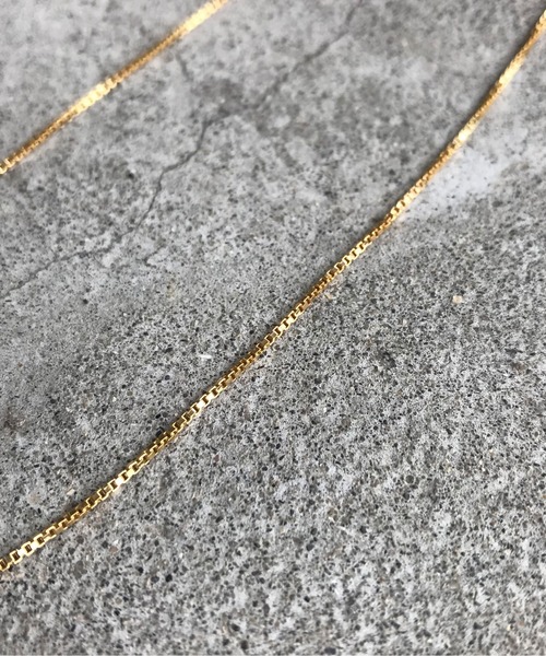 Taaii(ターイ)の「Taaii : SILVER925 VENETIAN CHAIN SHORT NECKLACE / シルバー925 ベネチアンチェーンショートネックレス(ネックレス・レディース・シルバー/ゴールド・ONE SIZE)」の8枚目の写真