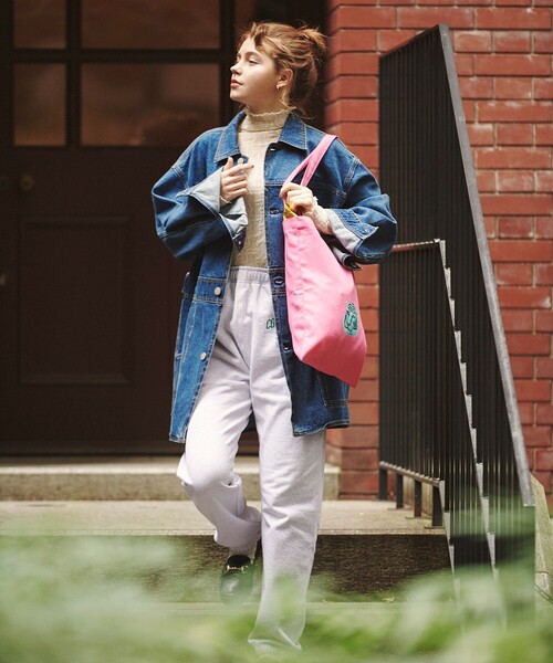 FREAK'S STORE（フリークスストア）の「SANSE SANSE/サンセサンセ 別注タイガートートバッグ（トートバッグ・レディース・グリーン/ピンク/イエロー・ONE SIZE）」の8枚目の写真