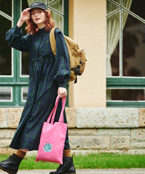 FREAK'S STORE（フリークスストア）の「SANSE SANSE/サンセサンセ 別注タイガートートバッグ（トートバッグ・レディース・グリーン/ピンク/イエロー・ONE SIZE）」の11枚目の写真