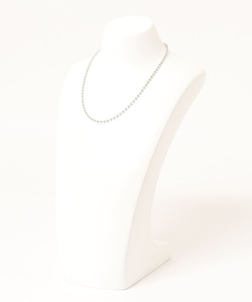 natural couture(ナチュラルクチュール)の「【ZOZO限定】ボールチェーンパール4点セット(ネックレス・レディース・シルバー/ゴールド・FREE)」の6枚目の写真