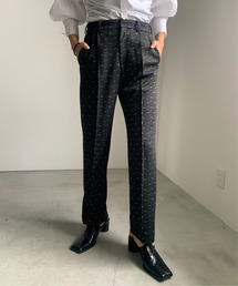 Ameri | GLITTER JACQUARD PANTS(その他パンツ)
