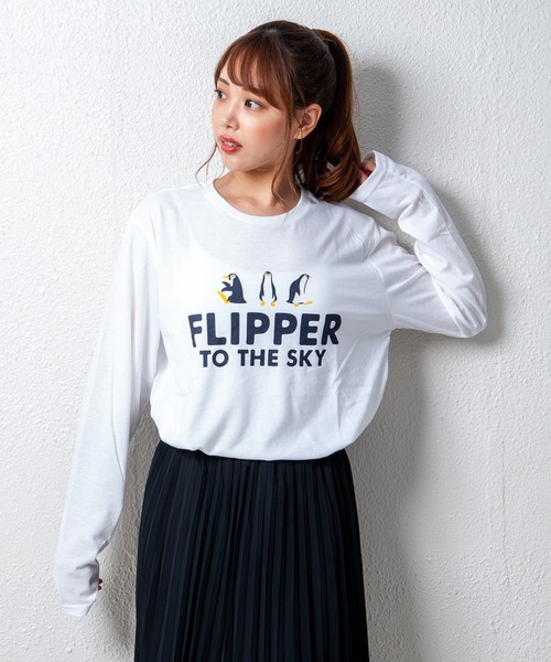 GGD（ジージーディー）の「デザインプリントロングスリーブTシャツ　メッセージ　ボックスﾛｺﾞ　キャンプ　スケボー　自転車　ハンバーガー　コーヒー　くすみ　スモーキーカラー（Tシャツ/カットソー・レディース・グリーン系その他4/グレー系その他2/ブラック系2/レッド/ブラック/ブラック系/ブラック系その他3/ブラック系その他6/ブラック系その他/ピンク系その他/ブラウン系その他3/ホワイト系その他5/ピンク/ブルー系その他3/ホワイト/ブラック系3/グリーン/ブラウン/グリーン系その他5/ブラウン系その他/グレー系その他3/グリーン系その他3/ホワイト系その他4/グレー/ホワイト系その他3/ブラウン系その他2/ブラック系その他2/ブラック系その他5/ブルー系その他/ホワイト系その他/ブルー系その他2/レッド系その他2/ネイビー系1/ホワイト系その他6/グリーン系その他2/ピンク系その他2/レッド系その他/ブラック系その他4/ブラック系その他7/グレー系その他4/ネイビー/ブラック系1/ブルー/グリーン系その他/グレー系その他/ピンク系その他3/ネイビー系/ホワイト系その他2/ブルー系その他4/ブラック系5/ホワイト系その他7/グレー系その他5/ブラック系4/グリーン系その他6/ブルー系その他5/ブラック系6/イエロー/ピンク系その他4/グリーン系その他7/オレンジ・L/LL/M）」の10枚目の写真