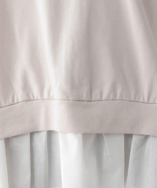 GLOBAL WORK（グローバルワーク）の「キレイ見えサラサラフリル長袖/958099（Tシャツ/カットソー・レディース・ブラック/グレー系その他・MEDIUM/LARGE）」の10枚目の写真