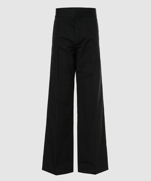RAF SIMONS(ラフシモンズ)の「Workwear pants with kneepatches(スラックス・メンズ・ブラック・44/46)」の2枚目の写真