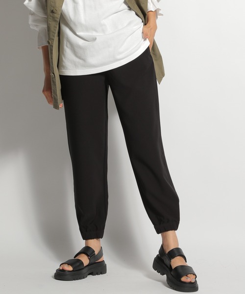 niko and...（ニコアンド）の「リラックスジョガーパンツ2（その他パンツ・レディース・ブラウン/モカ/ブラック・LARGE/MEDIUM）」の2枚目の写真