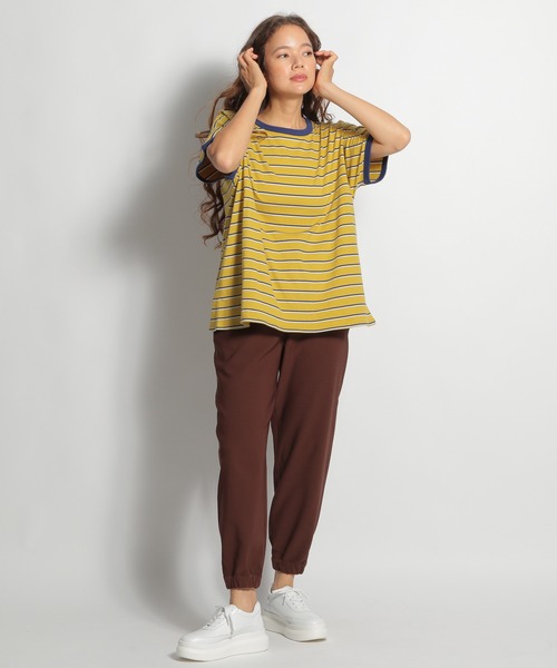 niko and...（ニコアンド）の「リラックスジョガーパンツ2（その他パンツ・レディース・ブラウン/モカ/ブラック・LARGE/MEDIUM）」の5枚目の写真