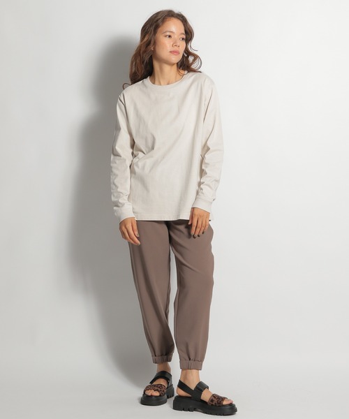 niko and...（ニコアンド）の「リラックスジョガーパンツ2（その他パンツ・レディース・ブラウン/モカ/ブラック・LARGE/MEDIUM）」の6枚目の写真