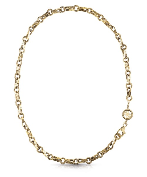 Guess(ゲス)の「4G VINTAGE 4G Logo Torchon Necklace(ネックレス・レディース・ゴールド・ONE SIZE)」の1枚目の写真