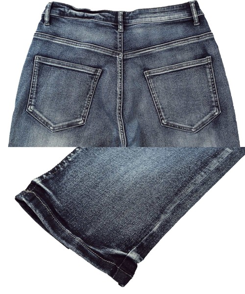 roshell(ロシェル)の「ハイパーストレッチ テーパードパンツ デニム ジーンズ(デニムパンツ・メンズ・インディゴブルー/ブルー/ブルー系その他/ブラック/グレー/ブラック系その他・SMALL/MEDIUM/LARGE/X-LARGE)」の16枚目の写真