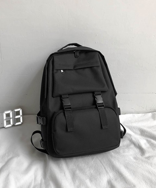 c.u.l(シーユーエル)の「【c.u.l】ユニセックス バックルデザインバックパック cula265(バックパック/リュック・レディース・ブラック・FREE)」の12枚目の写真