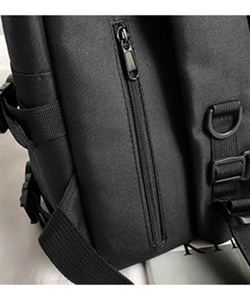 c.u.l(シーユーエル)の「【c.u.l】ユニセックス バックルデザインバックパック cula265(バックパック/リュック・レディース・ブラック・FREE)」の7枚目の写真