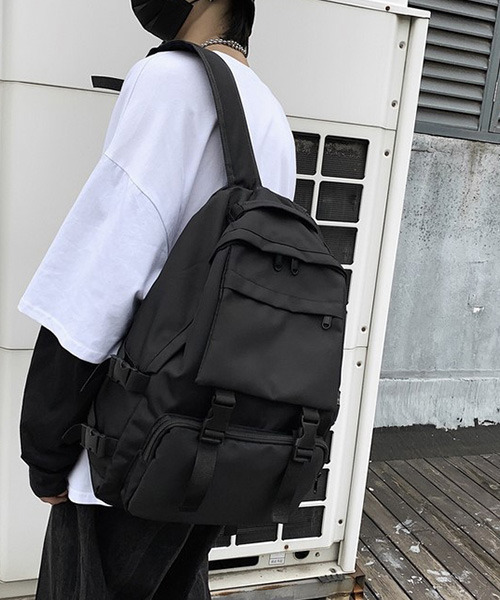 c.u.l(シーユーエル)の「【c.u.l】ユニセックス バックルデザインバックパック cula265(バックパック/リュック・レディース・ブラック・FREE)」の22枚目の写真
