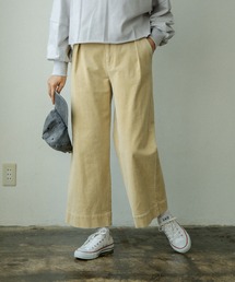 PUAL CE CIN | ストレッチコールテンタックパンツ(その他パンツ)