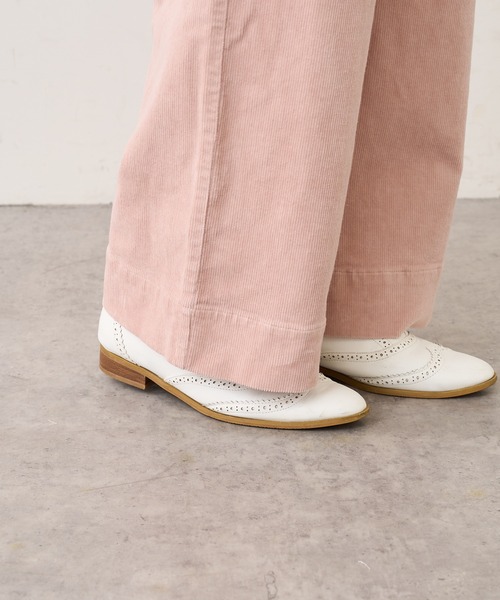 PUAL CE CIN（ピュアルセシン）の「ストレッチコールテンタックパンツ（その他パンツ・レディース・ブラック/ベージュ/ピンク/イエロー/ブルー/アイボリー・FREE）」の21枚目の写真