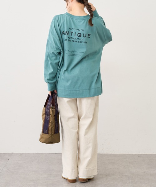 PUAL CE CIN（ピュアルセシン）の「ストレッチコールテンタックパンツ（その他パンツ・レディース・ブラック/ベージュ/ピンク/イエロー/ブルー/アイボリー・FREE）」の19枚目の写真