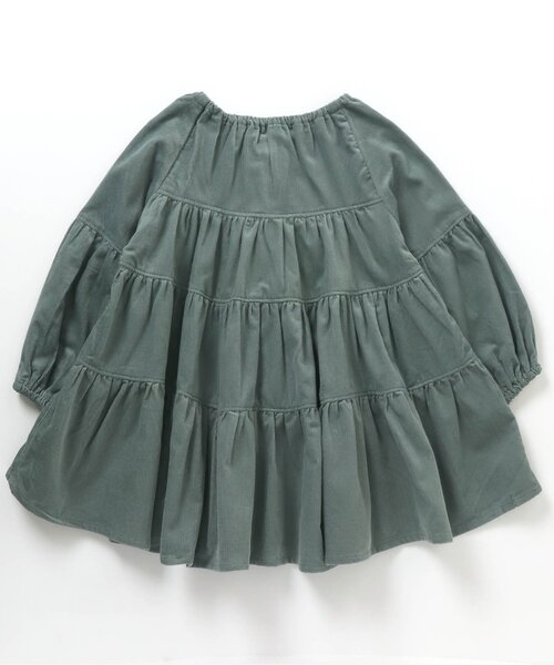 BREEZE(ブリーズ)の「コーデュロイティアードチュニック(チュニック・キッズ・ピンク/ミント/ベージュ・120/80/130/100/110/140/90)」の10枚目の写真