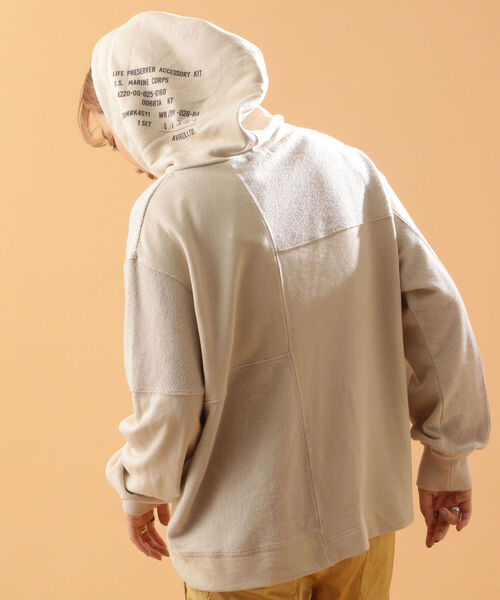 RANDOM SWITCHING PULL OVER PARKA/ ランダムスウィッチング プルオーバーパーカー