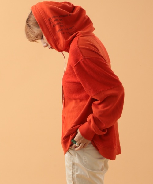 RANDOM SWITCHING PULL OVER PARKA/ ランダムスウィッチング プルオーバーパーカー