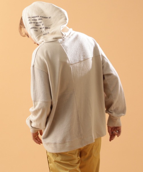 RANDOM SWITCHING PULL OVER PARKA/ ランダムスウィッチング プルオーバーパーカー