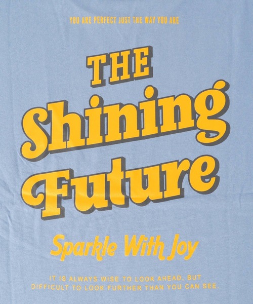 GLAZOS（グラソス）の「ミドルウエイト天竺・USAコットンドロップショルダーレトロロゴバックプリント長袖Tシャツ（Tシャツ/カットソー・キッズ・サックスブルー/チャコールグレー/グリーン/アイボリー・160cm/140cm/130cm/170cm/150cm）」の15枚目の写真