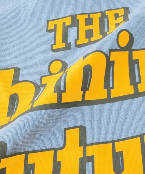 GLAZOS（グラソス）の「ミドルウエイト天竺・USAコットンドロップショルダーレトロロゴバックプリント長袖Tシャツ（Tシャツ/カットソー・キッズ・サックスブルー/チャコールグレー/グリーン/アイボリー・160cm/140cm/130cm/170cm/150cm）」の18枚目の写真