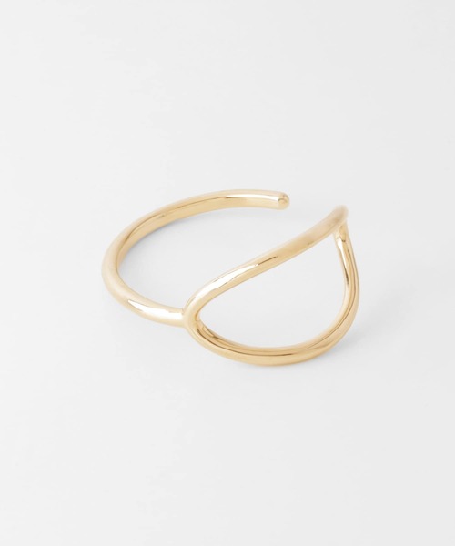 SMELLY（スメリー）の「メタルオーバルバングル（バングル/リストバンド・レディース・ゴールド・-）」の4枚目の写真