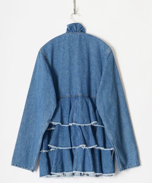 HOLIDAY（ホリデイ）の「DENIM RUFFLE RUFFLE SHIRT デニム