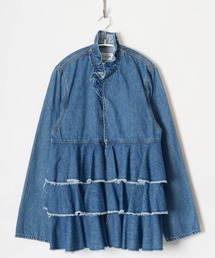 HOLIDAY（ホリデイ）の「DENIM RUFFLE RUFFLE SHIRT デニムラッフル
