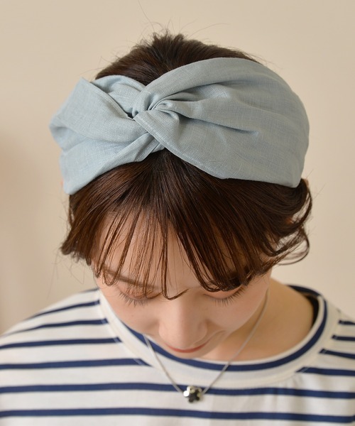 minaperhonen tarte ヘアバンド ミナペルホネン【tambourine】 ねじりヘアバンド ＊ - メルカリ