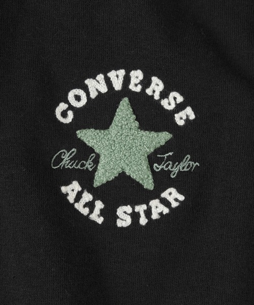 CONVERSE(コンバース)の「【CONVERSE/コンバース】サガラ刺繍 ワンポイント 裏ボア プルパーカー/ブランドロゴ フーディー(パーカー・メンズ・ライトブルー/ブラック/ベージュ/グリーン・M/L/XL)」の19枚目の写真