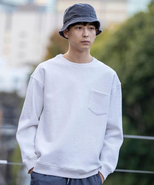 coen(コーエン)の「ヘビー裏起毛クルーネックスウェット(スウェット・メンズ・ブラック/オリーブ/ダークグレー/ナチュラル・SMALL/MEDIUM/LARGE/X-LARGE)」の20枚目の写真